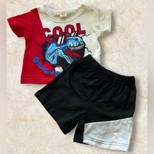 New. COOL & DANGEROUS short set